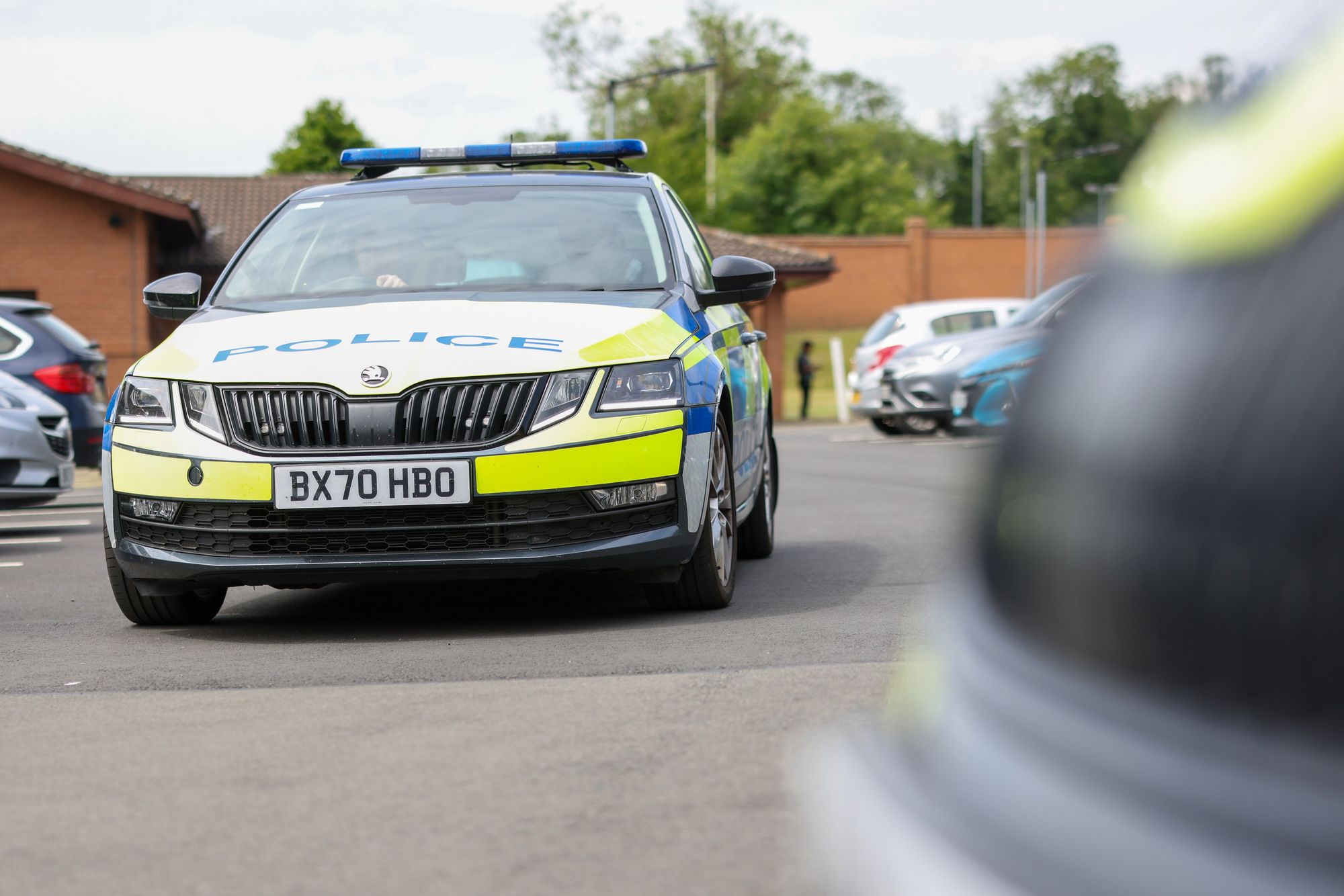 A police vehicle © Leicestershire Police