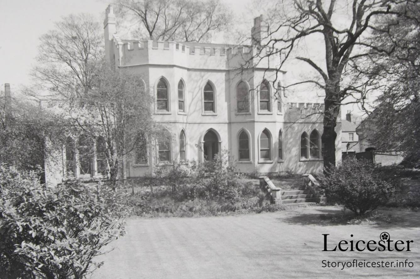 Photo of Bow Bridge House. Credit: Leicestershire Records Office